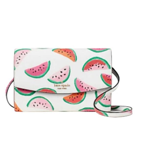 Kate Spade New York Laurel Way Winni Crossbody Watermelon Crossbody Purse - Picture 3 of 16